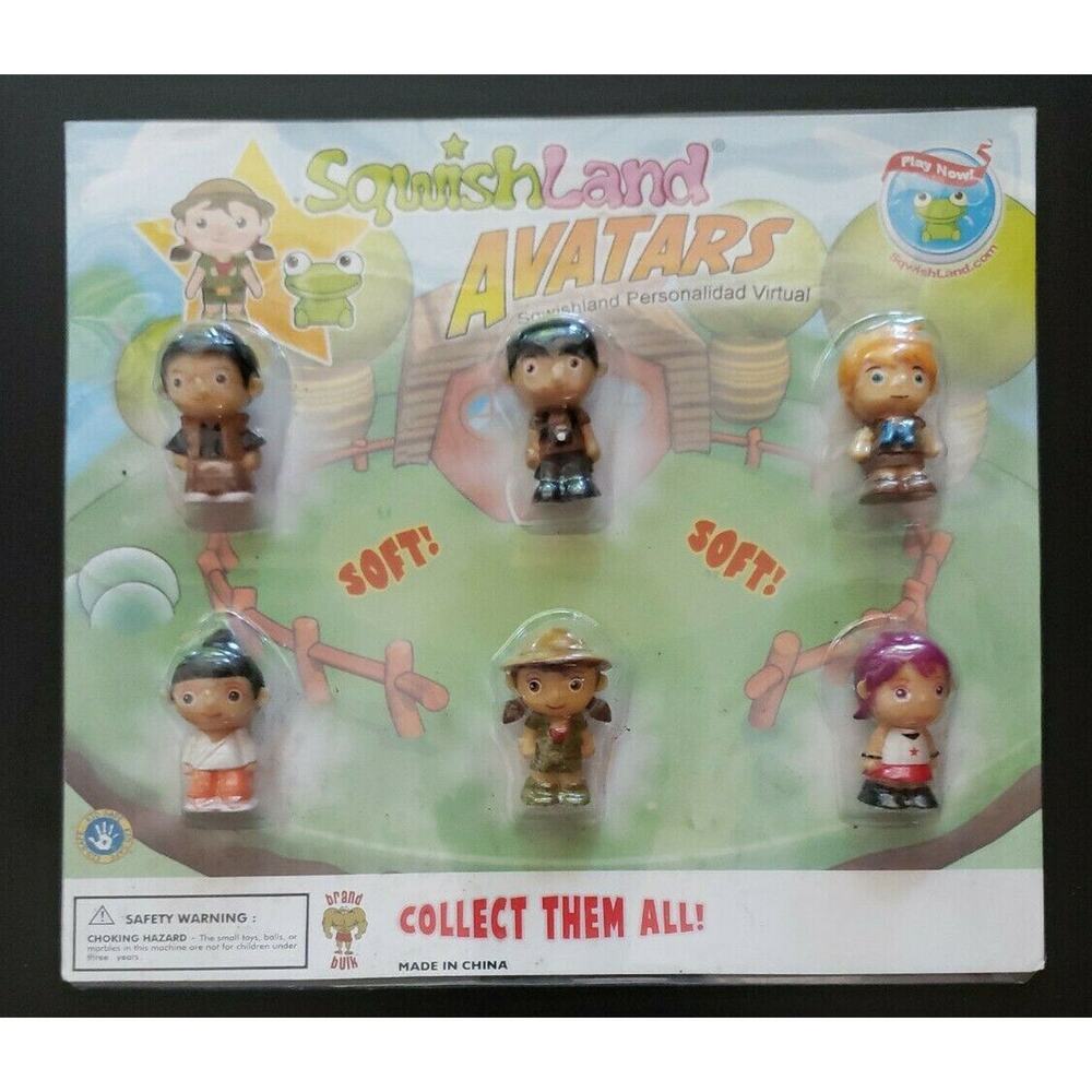 Vintage Squishland AvitarGumball Vending Machine Charms Header Display Card #363